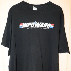 INFOWARS G.I. Joe Themed Novelty T-Shirt